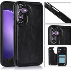 Cover for s23 fe Floveme Stylish Wallet Case for Galaxy S23 FE