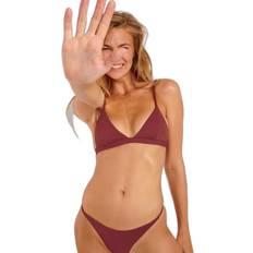 Vert Hauts de bikini Banana Moon Haut de Maillot Bain Femme Koro Terrasun - Marron