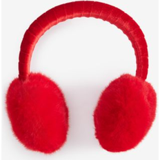 Red Headbands On 34th Women's Boxed Faux-Fur Earmuffs, Created for Macy's Red SIZE