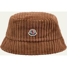 Moncler Chapeaux Moncler Bob En Velours Côtelé - Marron