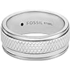 Fossil Herren Ringe Fossil Herrenring Edelstahl Ringe