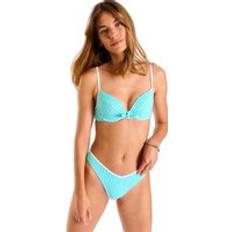 L Bas de bikinis Banana Moon Bas de Maillot de Bain Femme Kaya Retro - Bleu