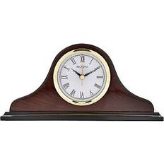 Wm. Widdop Wm.Widdop Napoleon Shaped Wooden Mantel Wall Clock