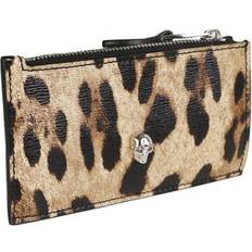 Dame - Svarte Konvoluttvesker Alexander McQueen Leopardmønstret Vegan Clutch Svart Multicolor ONE Size