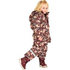 110/116 Overaller Barnkläder zigzag Tower Printed Coverall W-PRO