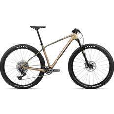 Unisexo Bicicletas de montaña Orbea Alma M21 Hardtail MTB Sram AXS 29" 2024 Baobab Brown/Green Gold Unisex