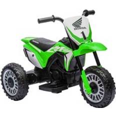 Electric Vehicles Homcom Homcom Honda Crf450Rl Licensed 6V Kids Electric Motorbike Green