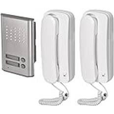 EMOS Dørtelefon Med Ledning Og 2 Håndsæt H1086