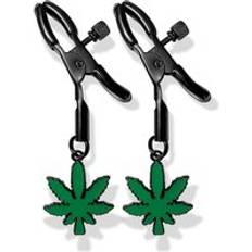 Nipple Clamps Global Novelties Stoner Vibes Chronic Collection Adjustable Nipple Clamps