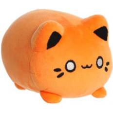 Pricenet Tasty peach knuffel, kinetic orange meowchi, 9 cm