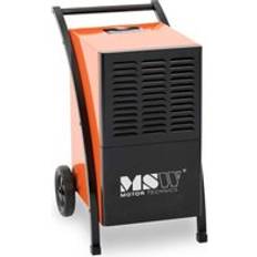 MSW Dehumidifier 60 l 24 h 60 m² 600 m³/h with handle and 2 wheels E60