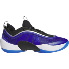 Dame - Snøring Basketballsko Adidas D.O.N Issue #6 - Lucid Blue/Core Black/Cloud White