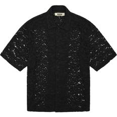 Woodbird Herre Skjorter Woodbird Banks Lace Skjorte, Black