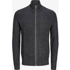 Jack & Jones Trøjer Jack & Jones Cardigan 'JJELewis' mørkegrå