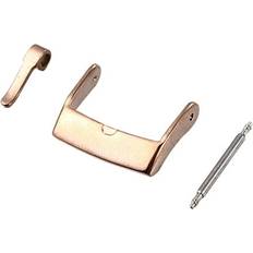 Stainless Steel Watch Straps LWEEIN Clasp Metal Band Buckle Belt Buckle Fashion Accessories Rose Gold