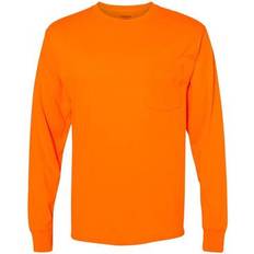 Workwear & Equipment Hanes Workwear Long Sleeve Pocket T-Shirt