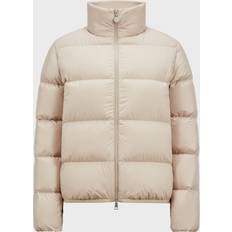 Moncler Women Jackets Moncler Doudoune Courte Abbadia - Beige