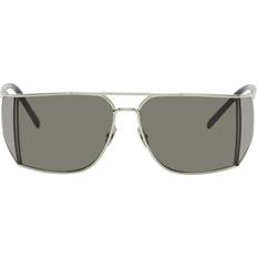 Saint Laurent Men Sunglasses Saint Laurent Silver SL 750
