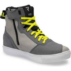 Grey Motorcycle Boots Rebelhorn Mysterious Motorcycle Shoes Grey Man