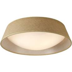 Linen Ceiling Flush Lights MANTRA M6413 Sabina Ceiling Flush Light