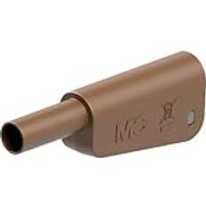 Staubli Staeubli SLM-4N-46 Straight Blade Safety Plug 4 mm