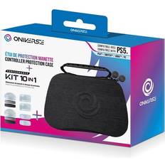 Oniverse CONTROLLER CASE WITH 10 ACCESSORIES 4 RINGS + 6 SILICON CAP - GREY Bag PlayStation