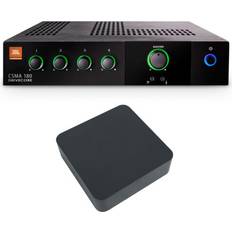 Amplifiers & Receivers JBL csma180 80w commercial 70v amplifier mixer w/smart wifi streaming receiver Black