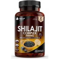 Shillajit Complex + Ashwagandha & Lions Mane 120 High 2000mg