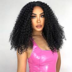 Hair Products Shein Middle Length Bob Wig Wigs For Afro Kinky Curly Wigs Ombre