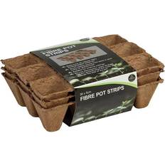 Fiberbrätte Med 4x3 Pluggar 3-Pack