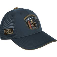 Vegas Golden Knights Caps Outerstuff NHL Youth Vegas Golden Knights Authentic Pro Draft Trucker Hat