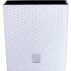 Pots, Plants & Cultivation URBN Living White, Square Low Elegant Plant Pot