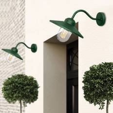 Elstead Lighting Utomhusvägglampa Klampenborg Grangrön Väggarmatur