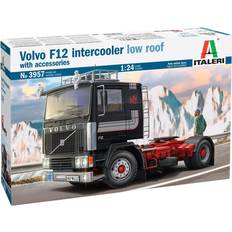 Italeri Volvo F12 Intercooler Low Roof with Accessories 1:24