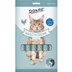 Dokas Kæledyr Dokas Cat Snack Nasch-Creme Leber 1 VE