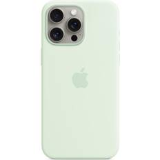 Skal iphone 15 Apple Silicone Case with MagSafe for iPhone 15 Pro Max Soft Mint