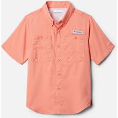 Shirts Columbia Boys PFG Tamiami Short Sleeve Shirt- Orange