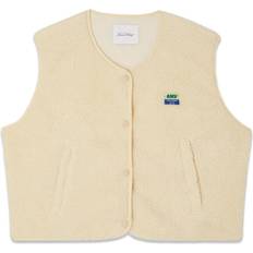 Beige Chalecos American Vintage Women's Hoktown Vest - Ecru