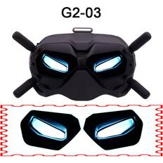 Maxpower 3 PVC Big Eyes Skin Stickers for DJI Goggles 2 Flight Glasses Decal Decorative