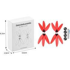 Maxpower red For DJI Mini 2/SE Mavic Mini Propeller Quick Release Foldable Three-blade