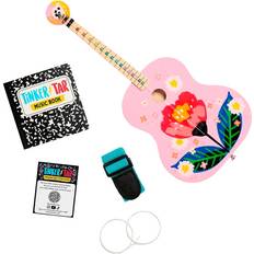 Musical Instruments Tinker Tar Tinker Tar Pink Floral Acoustic Guitar