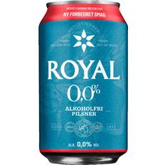 Royal Øl & Spiritus Royal Pilsner Alcohol Free 0% 24x33 cl