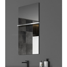 Heated Towel Rails Heat Storm Straight Silver