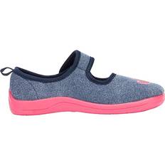 Playshoes Baby shoes Heart - Jeansblue