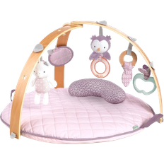 Wooden Toys Baby Gyms Ingenuity Cozy Spot Duvet Activity Gym with Self-Storage Machine Washable Mat Calla