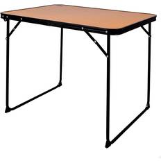 Folding Table Camping Bamboo 80 x 67 x 60 cm