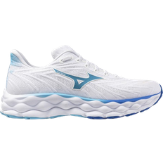 Mizuno Women Running Shoes Mizuno Wave Sky 8 W - White/Moroccan Blue