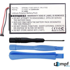 Battery Packs MPF Products Sp65m, sp654580 battery pack for sony playstation ps vita psv pch-1001, pch-1101