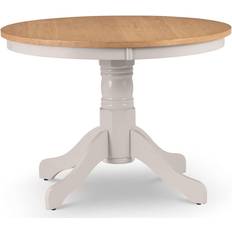 Davenport Round Elephant Grey/Oak