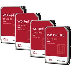 Western Digital Wd red plus 12tb nas hard drive 4 pack